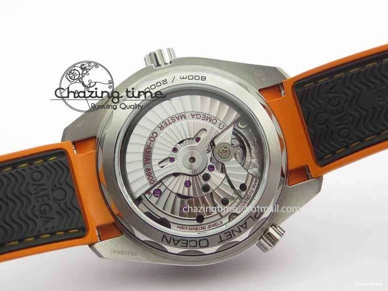 0313 UrbanStyle Planet Ocean 2016 43.5mm SS OM 1:1 Best Edition Gray Dial On Black Nylon Strap A 8168